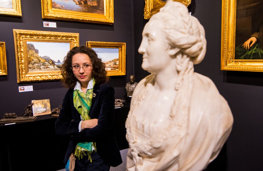 Выставка "42-й Российский Антикварный Салон" в Москве 6 фото