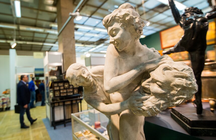 Выставка "42-й Российский Антикварный Салон" в Москве 13 фото