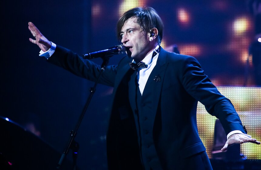 Концерт группы "Би-2" с оркестром в Кремлевском дворце 41 фото