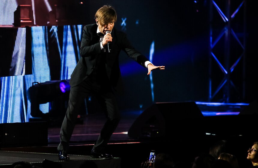 Концерт группы "Би-2" с оркестром в Кремлевском дворце 10 фото