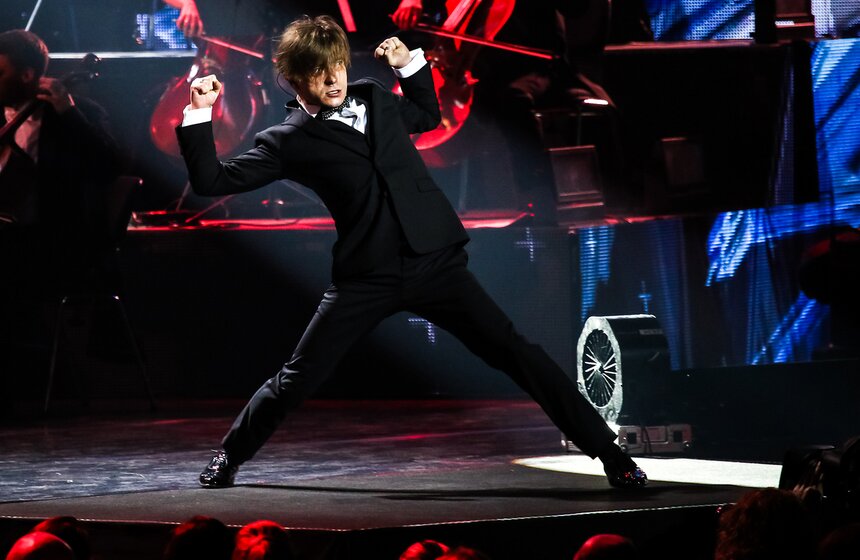 Концерт группы "Би-2" с оркестром в Кремлевском дворце 12 фото