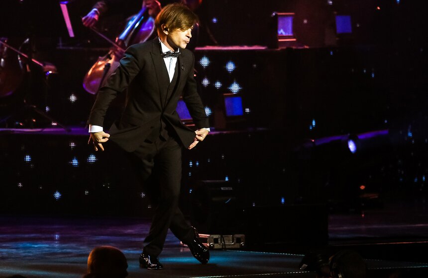 Концерт группы "Би-2" с оркестром в Кремлевском дворце 8 фото