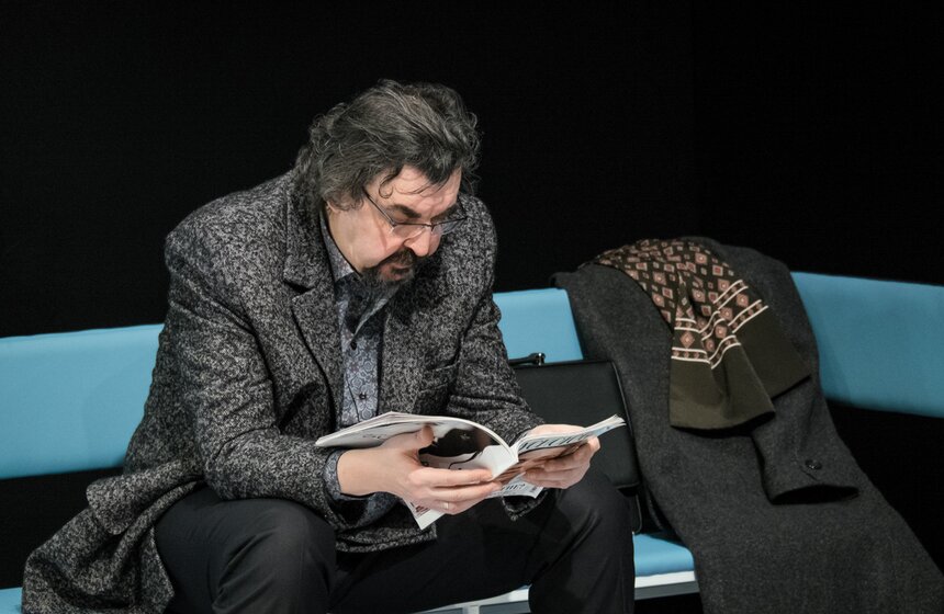 Спектакль Евгения Гришковца "Весы" 11 фото