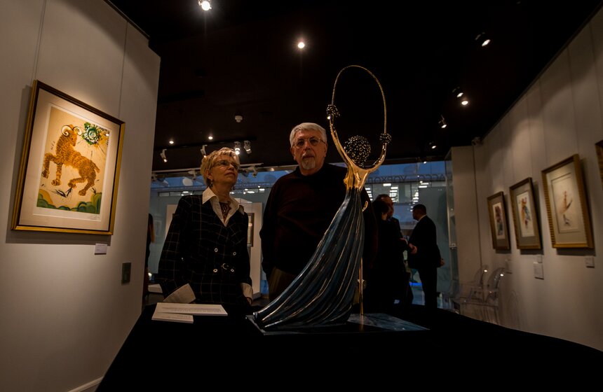 Выставка Сальвадора Дали "Алиса в Стране чудес" 7 фото