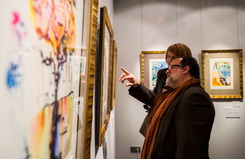 Выставка Сальвадора Дали "Алиса в Стране чудес" 16 фото