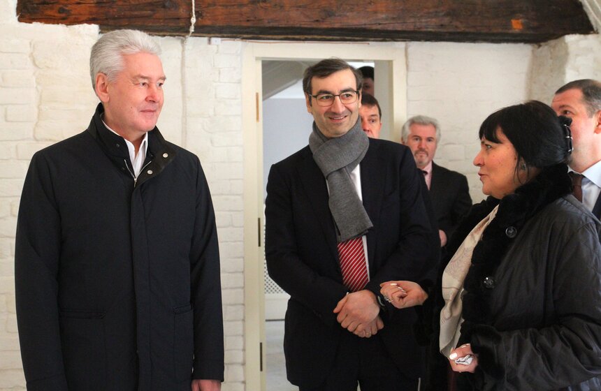 Сергей Собянин осмотрел жилой дом Н.Баулина после реставрации 16 фото