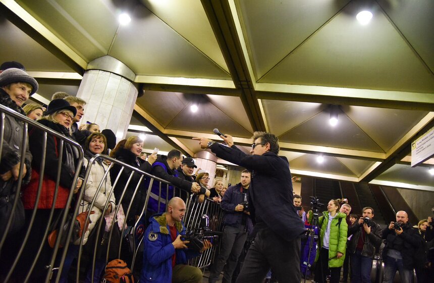 Новый этап проекта "Музыка в метро" стартовал в Москве 15 фото