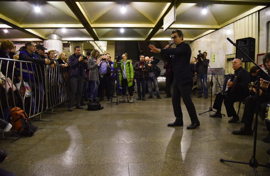 Новый этап проекта "Музыка в метро" стартовал в Москве 14 фото