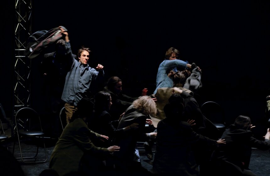 Спектакли "Золотой маски": "Язык птиц" 25 фото