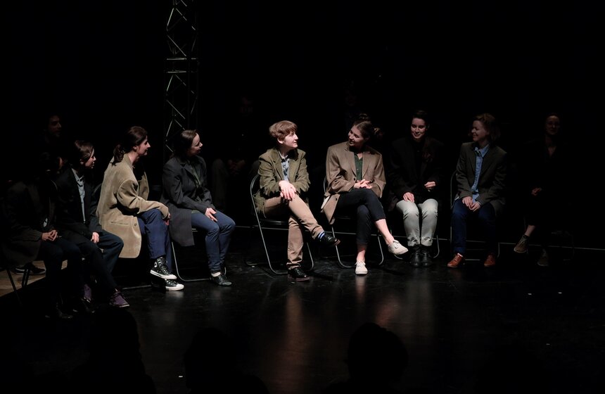 Спектакли "Золотой маски": "Язык птиц" 24 фото