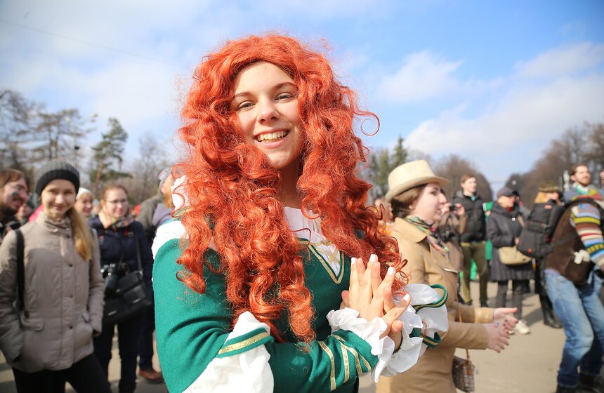 Карнавал в честь Дня святого Патрика прошел в Сокольниках 38 фото