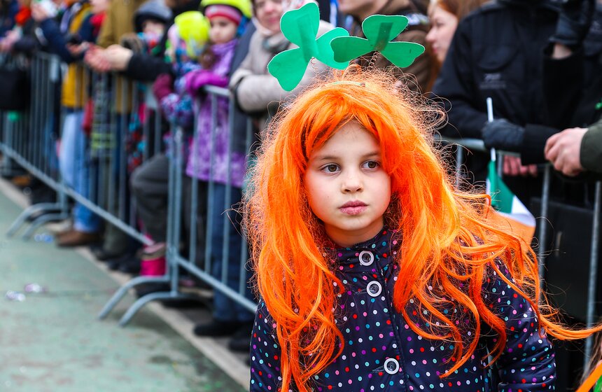 Карнавал в честь Дня святого Патрика прошел в Сокольниках 29 фото