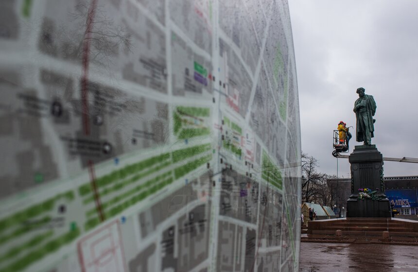 Памятник Пушкину помыли после зимы 16 фото