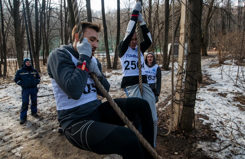 Всероссийская гонка ГТО прошла на Воробьевых горах 22 фото