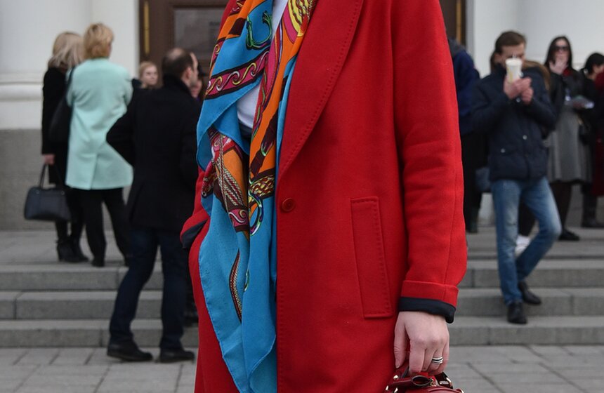 Это что на вас такое: наряды гостей Mercedes-Benz Fashion Week 9 фото