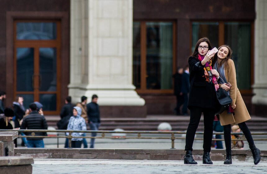 Москва дышит весной. Фоторепортаж 14 фото