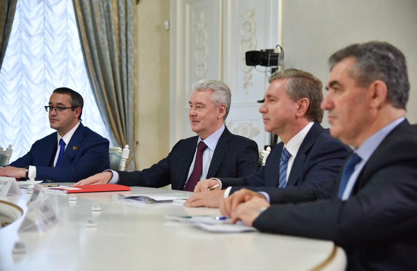 Сергей Собянин встретился с премьер-министром Баварии 14 фото