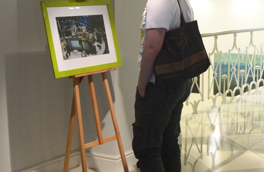 На Рижском вокзале проходит фотовыставка телеканала "Москва 24" 9 фото