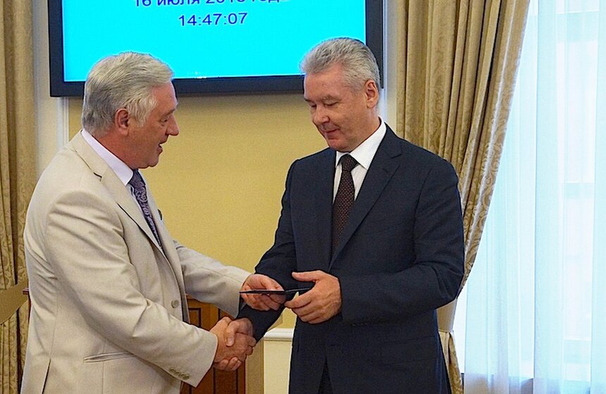 Регистрация Сергея Собянина кандидатом на пост мэра Москвы 6 фото