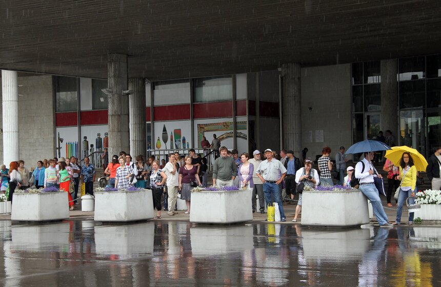 В Москве прошел "Фестиваль шагающих оркестров" 2 фото