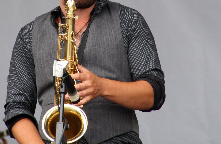 В Москве прошел "Фестиваль шагающих оркестров" 1 фото