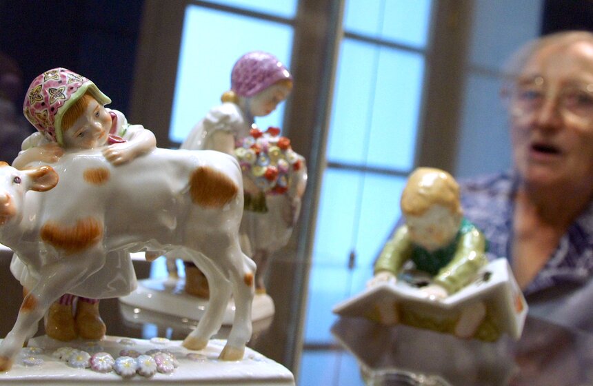 В "Царицыно" проходит выставка фарфора 10 фото