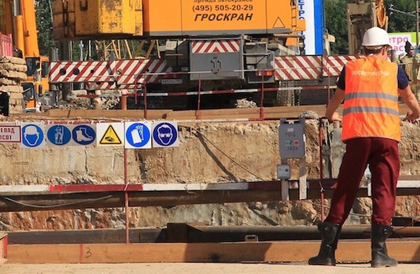 Сергей Собянин посетил строящуюся станцию метро "Селигерская" 1 фото