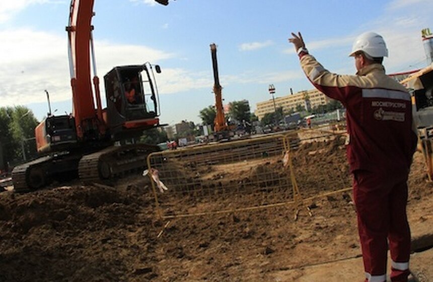 Сергей Собянин посетил строящуюся станцию метро "Селигерская" 4 фото