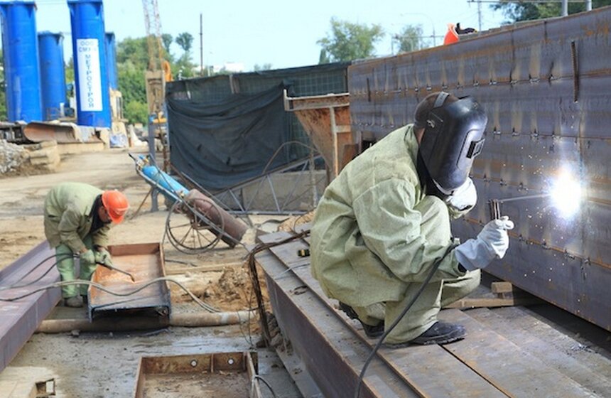 Сергей Собянин посетил строящуюся станцию метро "Селигерская" 3 фото