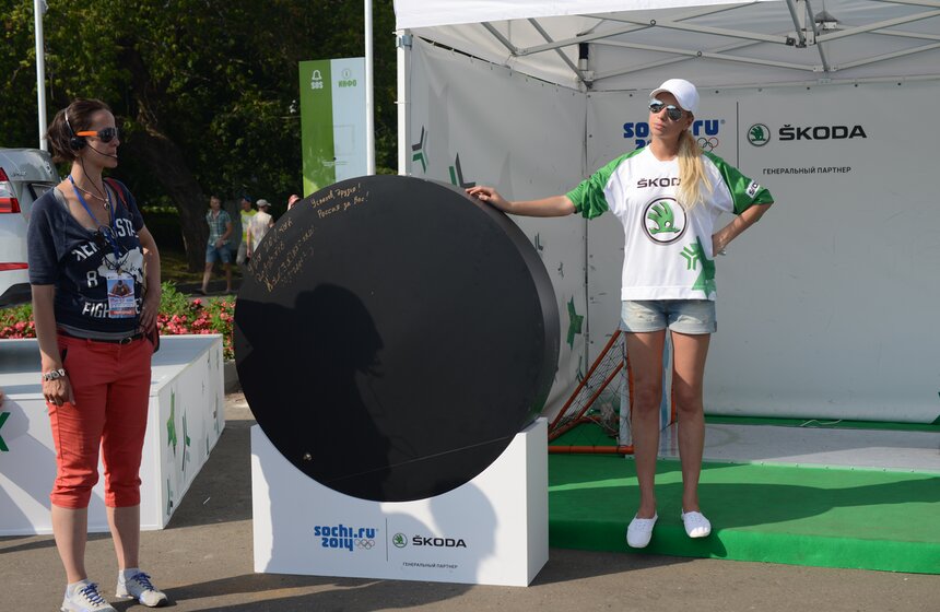 Олимпийский день собрал в парке Горького более 40 чемпионов 1 фото