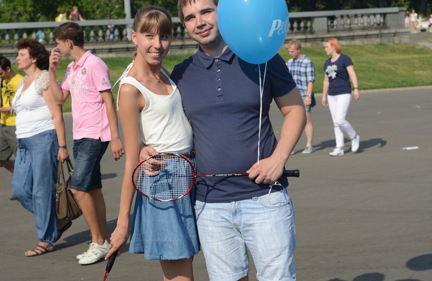 Олимпийский день собрал в парке Горького более 40 чемпионов 6 фото