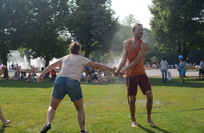 Олимпийский день собрал в парке Горького более 40 чемпионов 11 фото