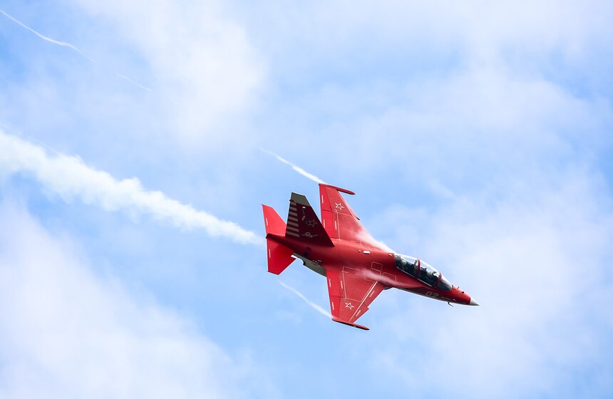 Генеральная репетиция открытия авиасалона МАКС-2017. Фото 21 фото