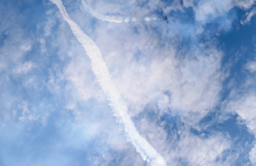 Генеральная репетиция открытия авиасалона МАКС-2017. Фото 34 фото