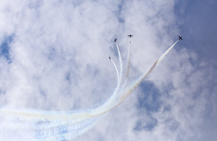 Генеральная репетиция открытия авиасалона МАКС-2017. Фото 31 фото