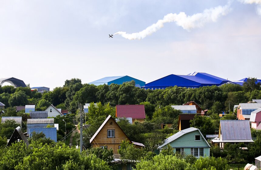 Генеральная репетиция открытия авиасалона МАКС-2017. Фото 32 фото