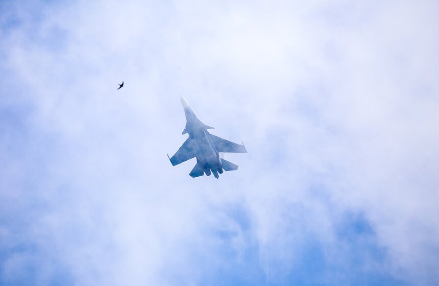 Генеральная репетиция открытия авиасалона МАКС-2017. Фото 2 фото