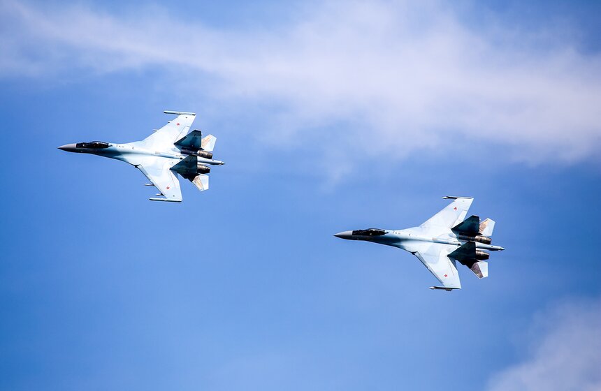 Генеральная репетиция открытия авиасалона МАКС-2017. Фото 5 фото