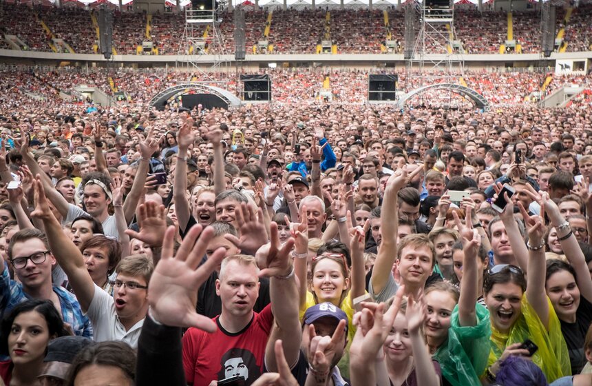 Концерт Depeche Mode на стадионе "Открытие Арена" 1 фото