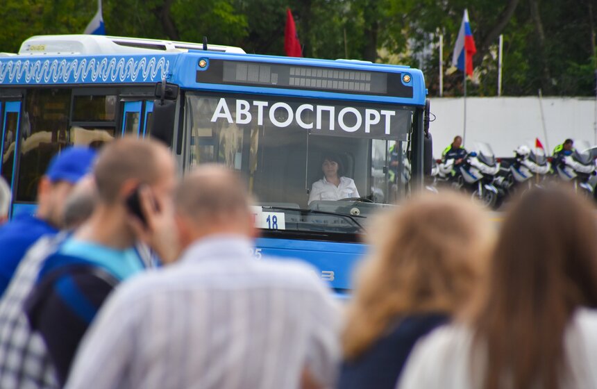 Конкурс мастерства среди водителей автобусов прошел в Москве 16 фото