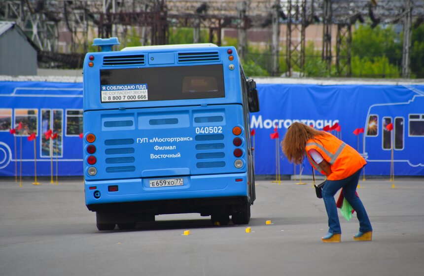 Конкурс мастерства среди водителей автобусов прошел в Москве 15 фото