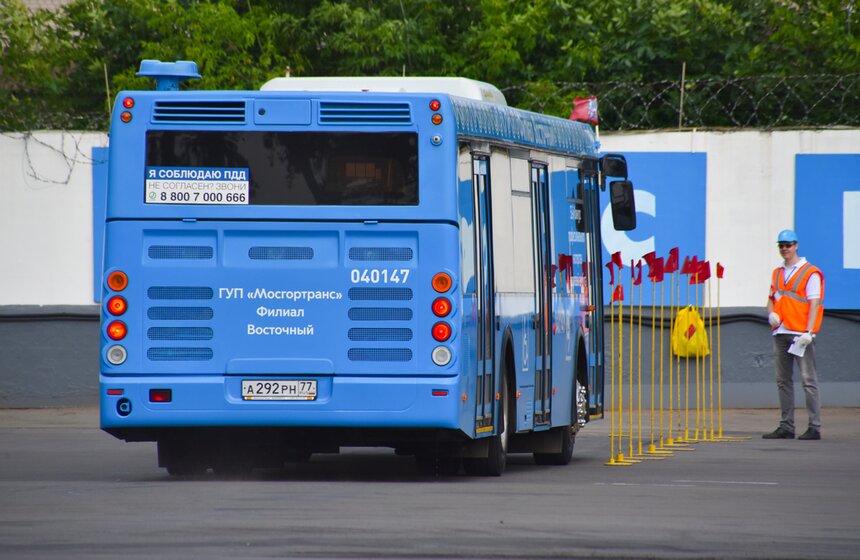 Конкурс мастерства среди водителей автобусов прошел в Москве 3 фото