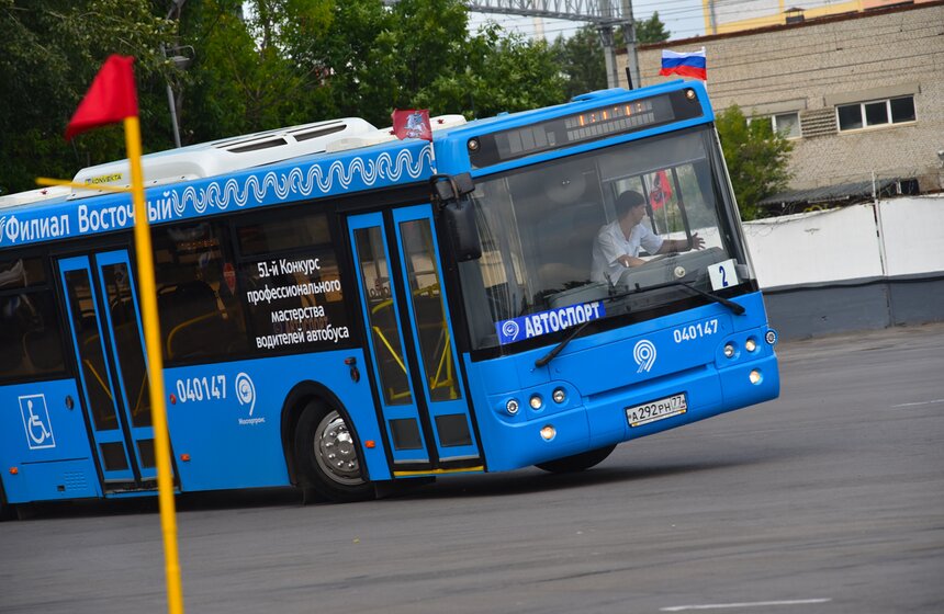 Конкурс мастерства среди водителей автобусов прошел в Москве 2 фото
