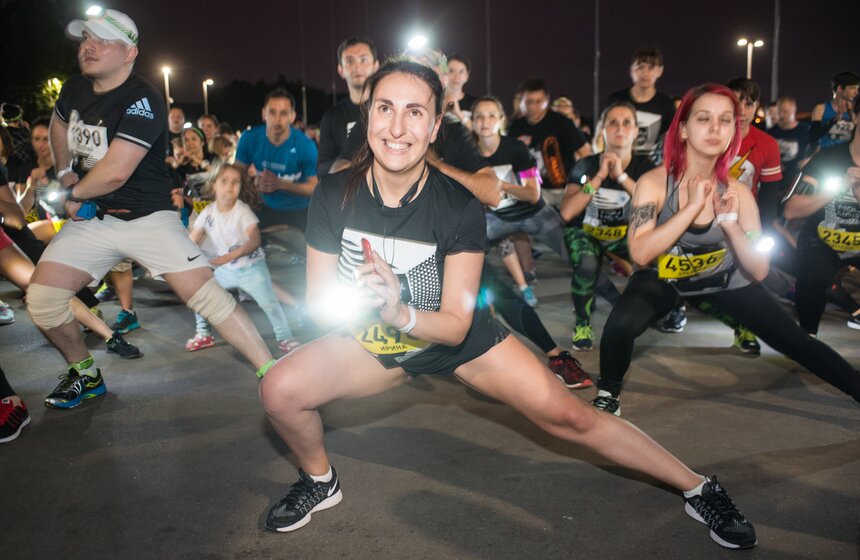 Ночной Забег прошел в Москве 15 июля 6 фото