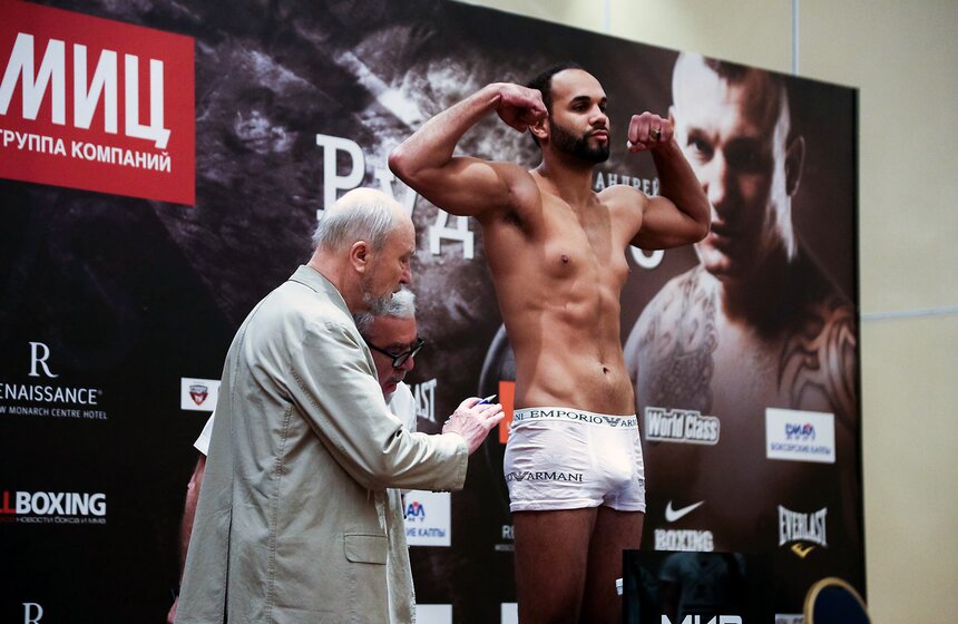 Церемония взвешивания боксеров Поветкина и Руденко 10 фото