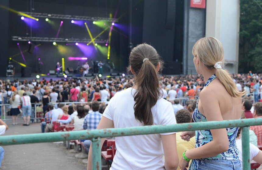 В Зеленом Театре прошел традиционный опен-эйр группы "Чайф" 13 фото
