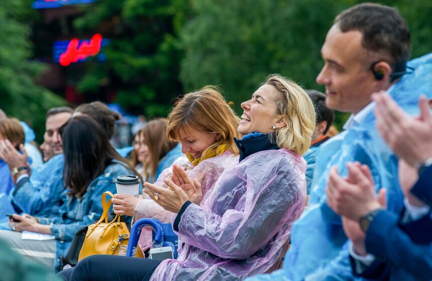 Выступление Хабенского на новой сцене Зеленого театра ВДНХ. Фото 12 фото