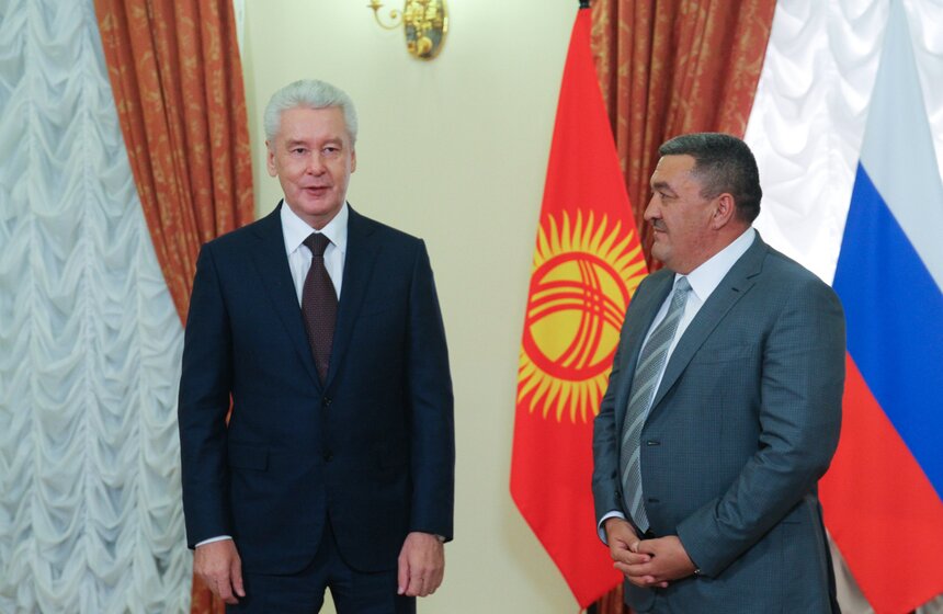 Собянин встретился с мэрами Стамбула и Бишкека. Фото 3 фото