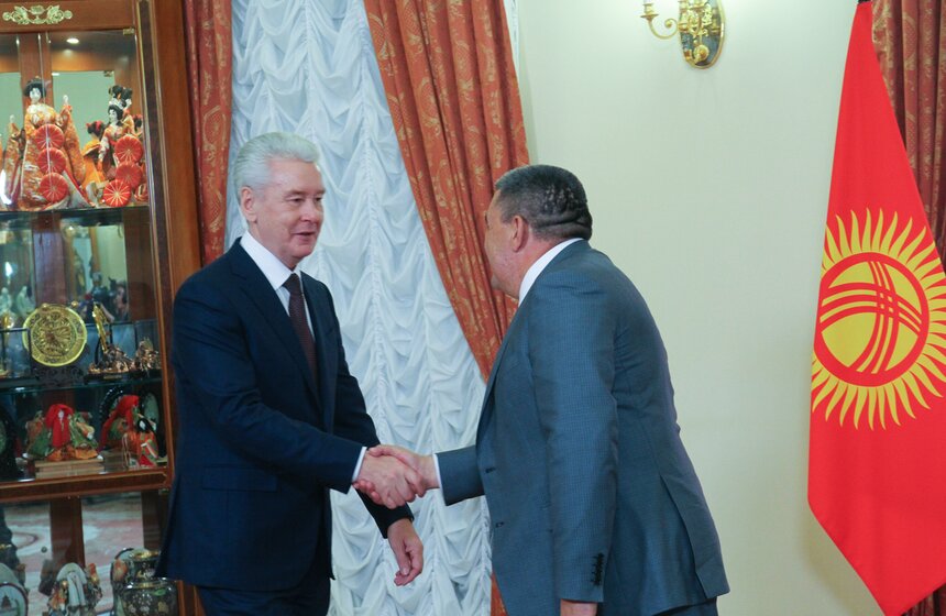 Собянин встретился с мэрами Стамбула и Бишкека. Фото 2 фото