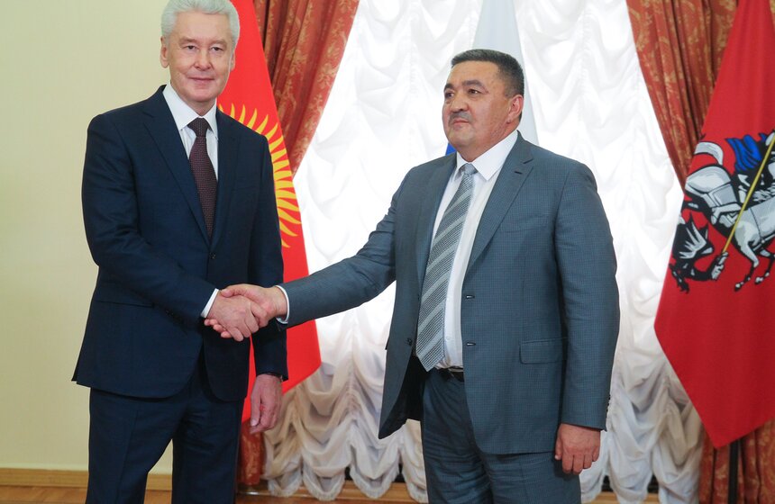 Собянин встретился с мэрами Стамбула и Бишкека. Фото 5 фото